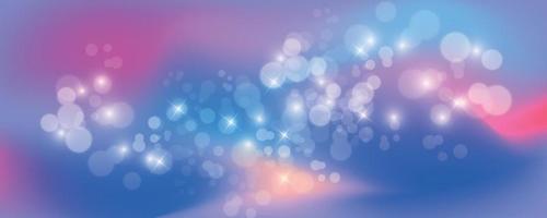 Bright holographic background with sparkles, vector illustration.