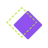 elementi di memphis. forma della struttura dell'oggetto linea geometrica semplice png