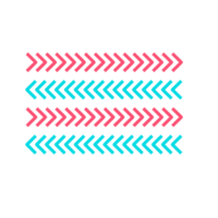 memphis-elementen. eenvoudige geometrische lijn object structuur vorm png