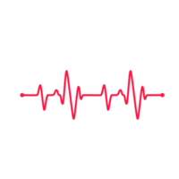 concept de graphique de battement de coeur d'aider les patients et de faire de l'exercice pour la santé. png