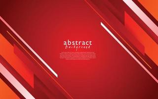 red modern abstract background design vector