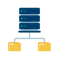 database server data storage technology on cloud computing for file security png