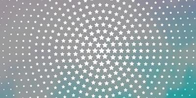 Light Pink, Blue vector pattern with abstract stars.