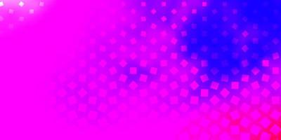 Light Pink, Blue vector backdrop with rectangles.