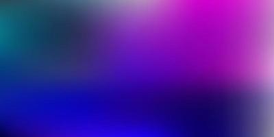 Dark pink, blue vector abstract blur texture.