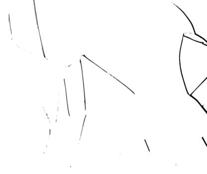 Rustic cracked vector texture with many cracks and scratches. Abstract background. Broken and damaged surface.