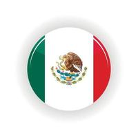 Mexico icon circle vector