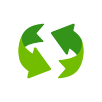 Recycling icon. An arrow that revolves endlessly Reuse concept Recycled. png
