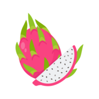 fruit du dragon. fruit sucré pour la santé. donne de la fraîcheur pendant l'été pour les végétariens png