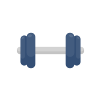 Fitness dumbbells made of steel with weights for lifting exercises to build muscle. png