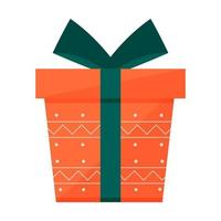 Cute bright modern gift for Birthday, New Year, Christmas. Colored gift boxes with ribbons. Holiday greeting. vector