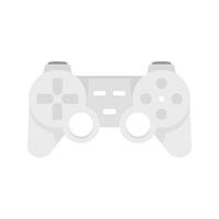 Toy gamepad icon, flat style vector