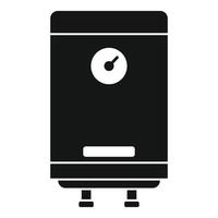 Boiler icon, simple style vector