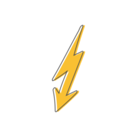 Thunder and Bolt Lighting flash. png
