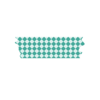 Colorful washi tape with a cute pattern. for decorating greeting cards png