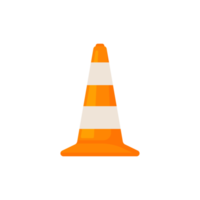 Traffic cones. Barrier cones divide the protective zone. png