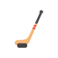 hockey stick and ball Equipment for playing sports on ice. png