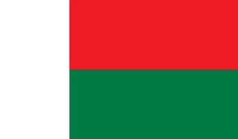 Madagaskar flag image vector