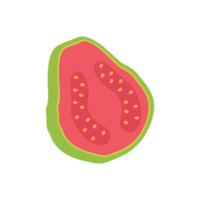grön guava ljuv frukt med hög vitamin c för hälsa för vegetarianer. png