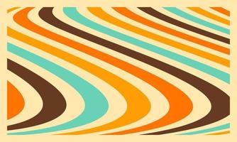 Abstract Retro Wallpaper Vector Pattern