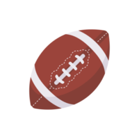 American Football ging in Flammen auf. Spielelemente des amerikanischen Fußballs png