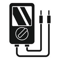 Multimeter icon, simple style vector