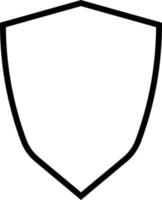 Badge Frame Outline Shape Design vector