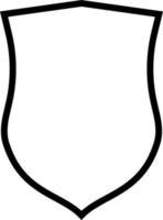 Badge Frame Outline Shape Design vector