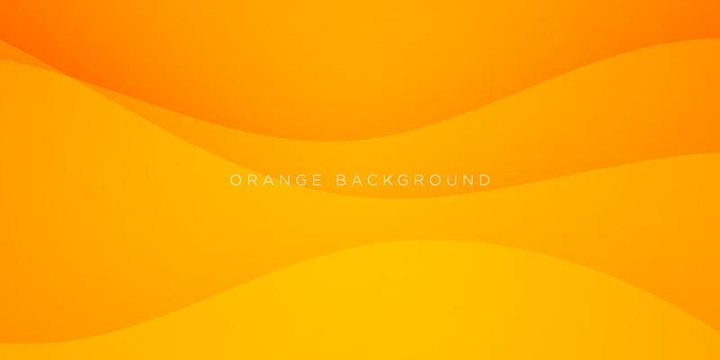 Abstract dynamic gradient orange background gradient, wavy concept Eps10 vector.