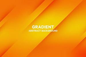 Vector orange gradient color abstract background.