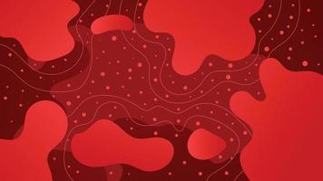 Bright abstract liquid shapes background vector