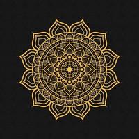 Luxury ornamental mandala design background vector