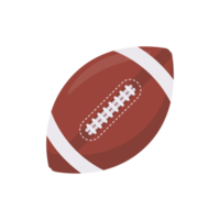 American Football ging in Flammen auf. Spielelemente des amerikanischen Fußballs png