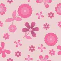 pattern flower template good for website, design, wallpaper, background, sosial media content, print, mockup vector