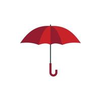 Umbrella icon, flat style vector