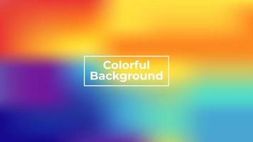 Multicolor Modern Abstract Colorful  Gradient Banner Background Design vector