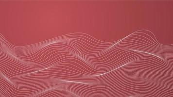 Abstract background with dynamic flowing lines vector