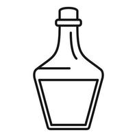 Magic potion icon, outline style vector