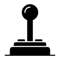 icono de diseño moderno de joystick vector