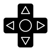 Editable design icon of control buttons vector