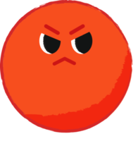 Emoticon Angry Face png