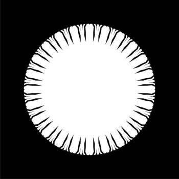 Ornamental Motifs Pattern Circle-Shaped for Decoration, Motifs Pattern, Ornate, Background, Website or Graphic Design Element. Vector Illustration