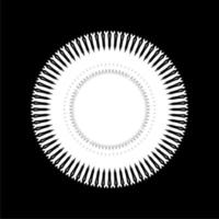 Ornamental Motifs Pattern Circle-Shaped for Decoration, Motifs Pattern, Ornate, Background, Website or Graphic Design Element. Vector Illustration
