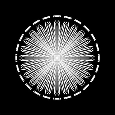 Ornamental Motifs Pattern Circle-Shaped for Decoration, Motifs Pattern, Ornate, Background, Website or Graphic Design Element. Vector Illustration