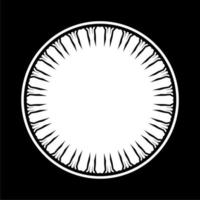 Ornamental Motifs Pattern Circle-Shaped for Decoration, Motifs Pattern, Ornate, Background, Website or Graphic Design Element. Vector Illustration