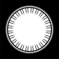 Ornamental Motifs Pattern Circle-Shaped for Decoration, Motifs Pattern, Ornate, Background, Website or Graphic Design Element. Vector Illustration