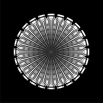 Ornamental Motifs Pattern Circle-Shaped for Decoration, Motifs Pattern, Ornate, Background, Website or Graphic Design Element. Vector Illustration