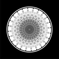 Ornamental Motifs Pattern Circle-Shaped for Decoration, Motifs Pattern, Ornate, Background, Website or Graphic Design Element. Vector Illustration