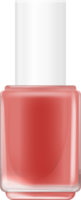 icône de vernis à ongles corail png