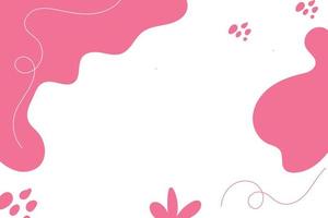 Minimalist background pink vector